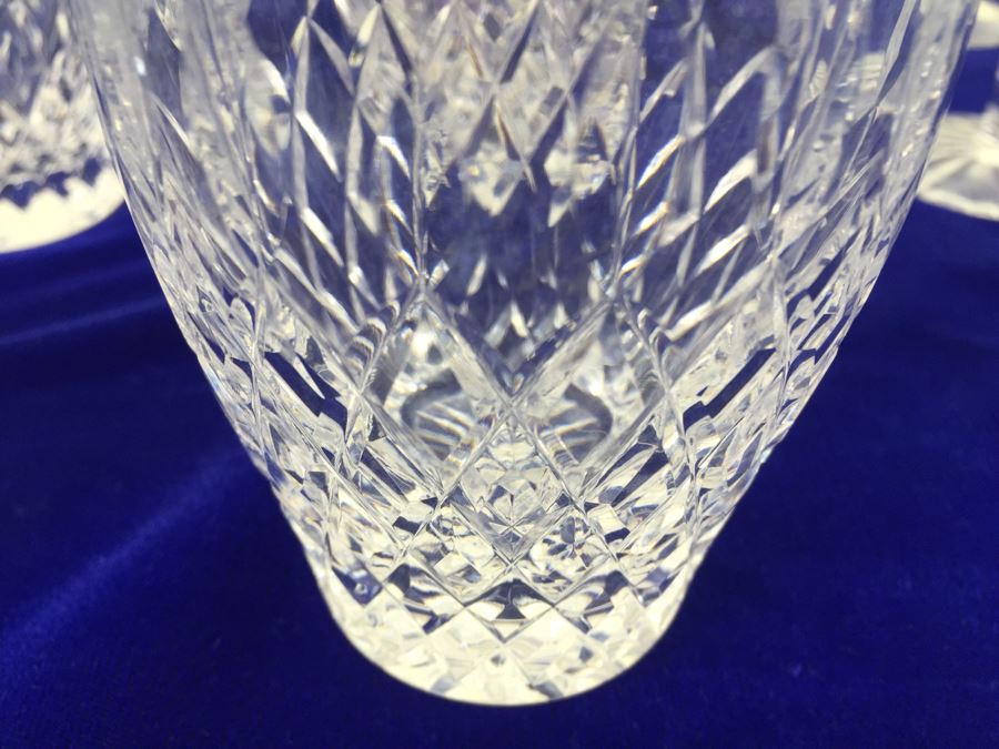 Crystal Glass Lot With Pitcher, Vase, Stemware And Glasses [Photo 10]