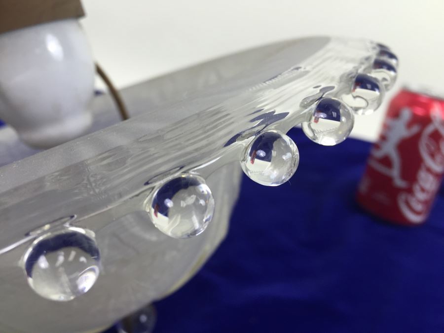 Stunning Vintage Glass Light Fixture [Photo 12]