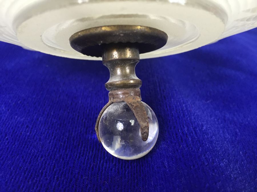 Stunning Vintage Glass Light Fixture [Photo 5]