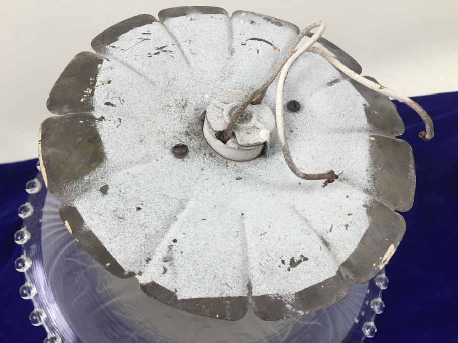 Stunning Vintage Glass Light Fixture [Photo 10]