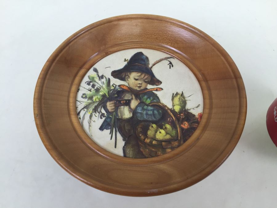 Reuge 'The Happy Wanderer' Swiss Musical Movement Wall Hanging Music Box [Photo 4]