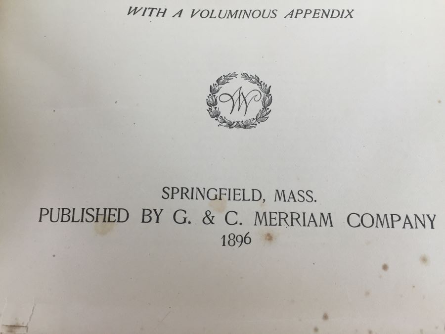 Webster International Dictionary 1896 + Oxford Dictionary 1955 + The New Columbia Encyclopedia 1975 [Photo 9]