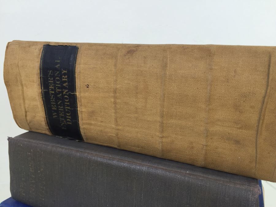 Webster International Dictionary 1896 + Oxford Dictionary 1955 + The New Columbia Encyclopedia 1975 [Photo 6]