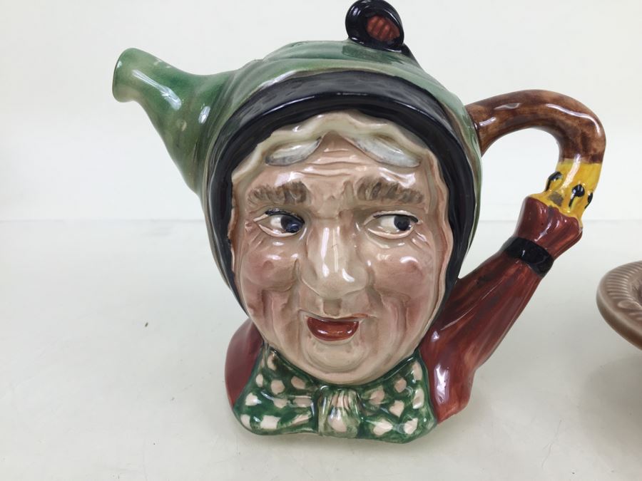 Beswick Ware Teapot + Wade England Coronation 1953 Pin Trinket Dish [Photo 2]