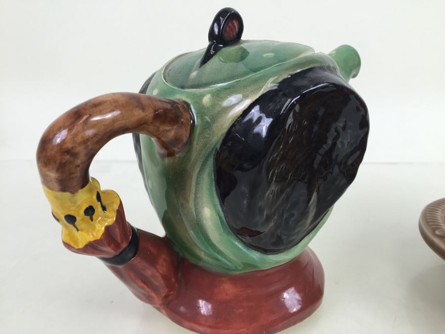 Beswick Ware Teapot + Wade England Coronation 1953 Pin Trinket Dish [Photo 6]