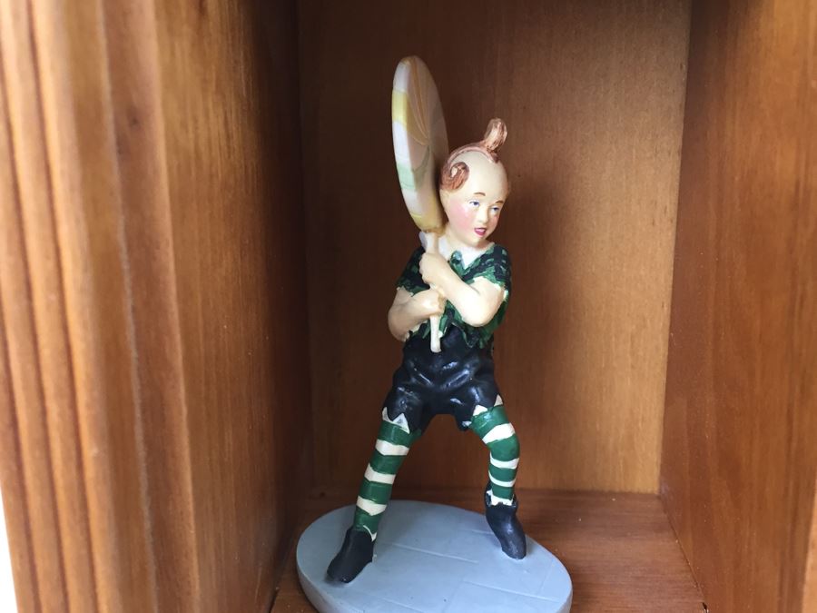 Wizard Of Oz Display Cabinet With Figurines 1988 Turner Entertainment [Photo 7]