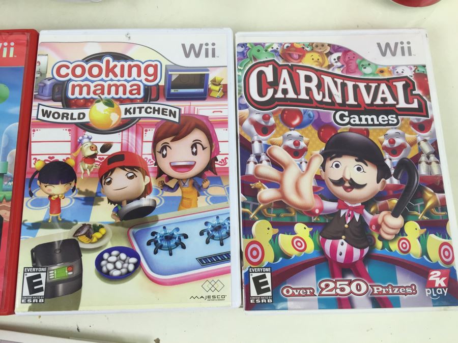 Nintendo Wii Console With Video Games And Wii Balance Board [Photo 8]