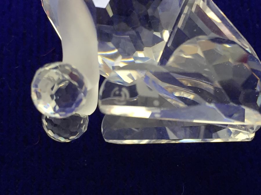 (3) Swarovski Crystal Animal Figurines [Photo 6]