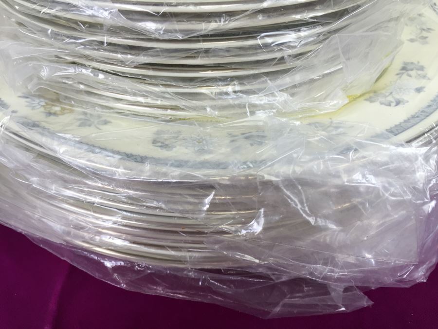 Royal Doulton PENROSE Fine Bone China Set MINTON Made In England 1976 With China Storage Bags [Photo 13]