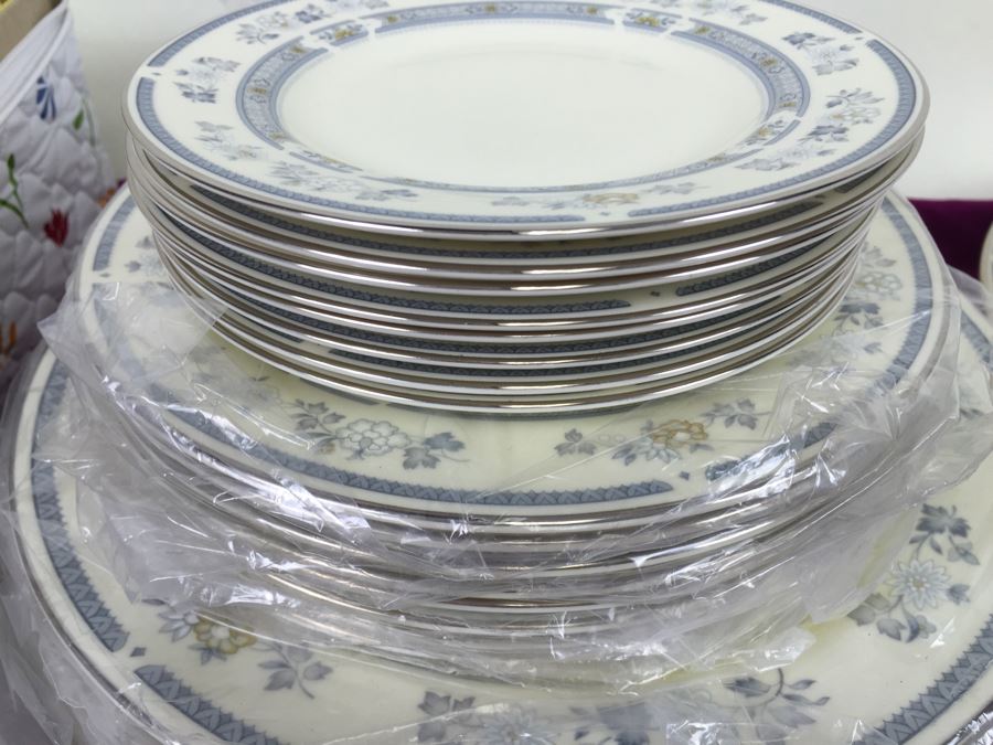 Royal Doulton PENROSE Fine Bone China Set MINTON Made In England 1976 With China Storage Bags [Photo 14]