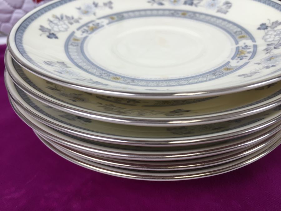 Royal Doulton PENROSE Fine Bone China Set MINTON Made In England 1976 With China Storage Bags [Photo 11]