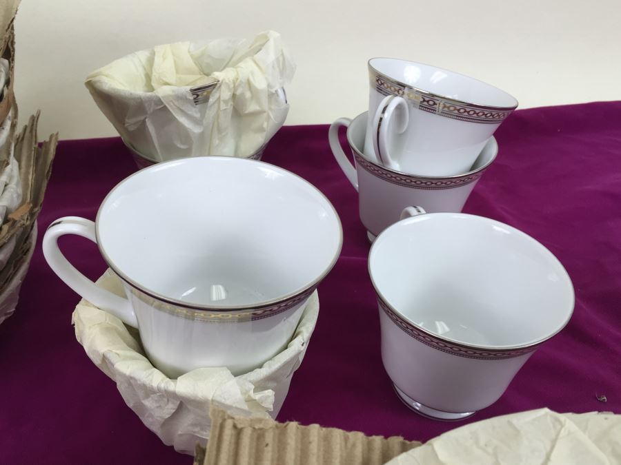 New Set Of Contemporary Fine China By Noritake LEGACY SPLENDOR 4267 With Box [Photo 15]