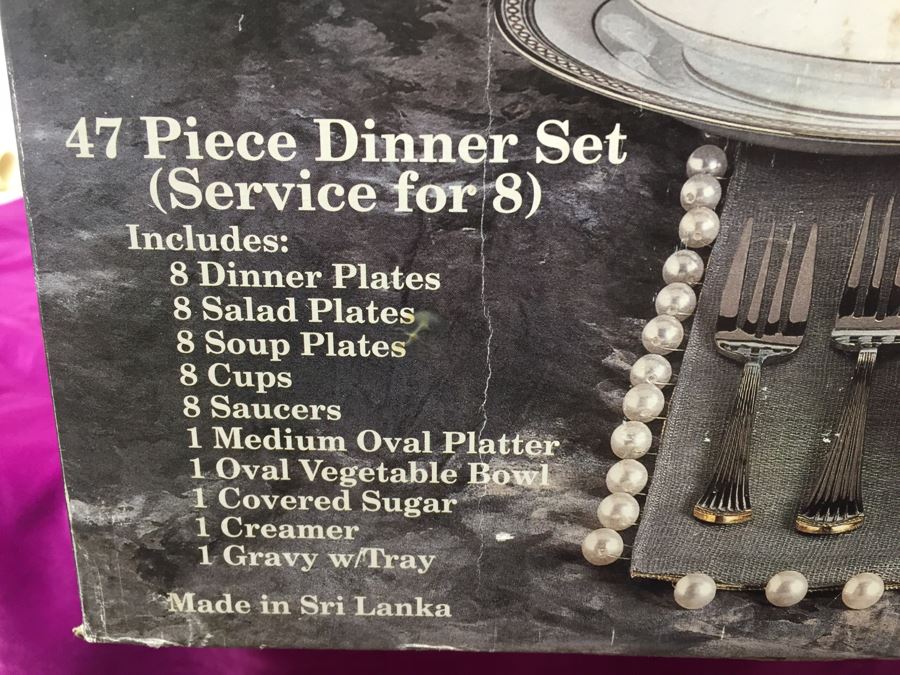 New Set Of Contemporary Fine China By Noritake LEGACY SPLENDOR 4267 With Box [Photo 20]