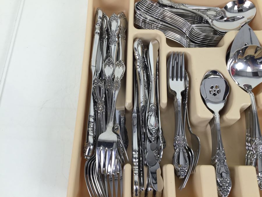 Oneida Community Stainless Steel Silverware Flatware Set [Photo 5]