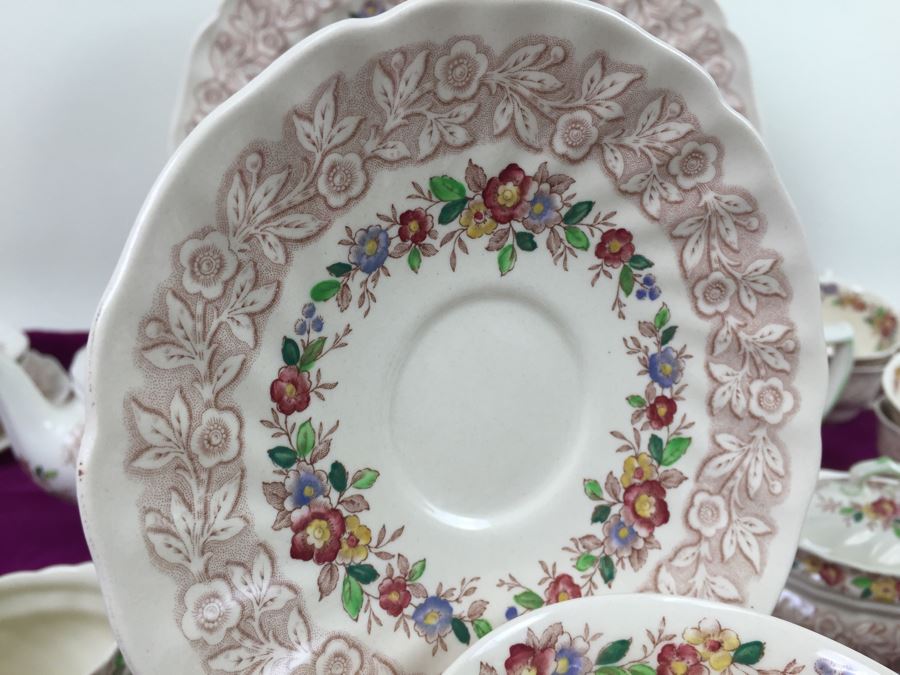 Vintage Royal Doulton Rhapsody China Set Made In England [Photo 7]