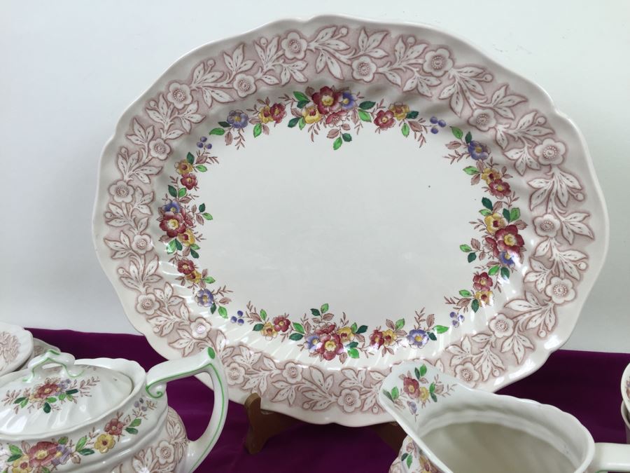 Vintage Royal Doulton Rhapsody China Set Made In England [Photo 20]