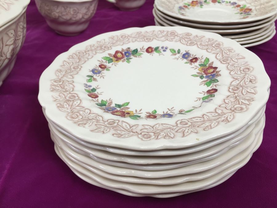 Vintage Royal Doulton Rhapsody China Set Made In England [Photo 13]
