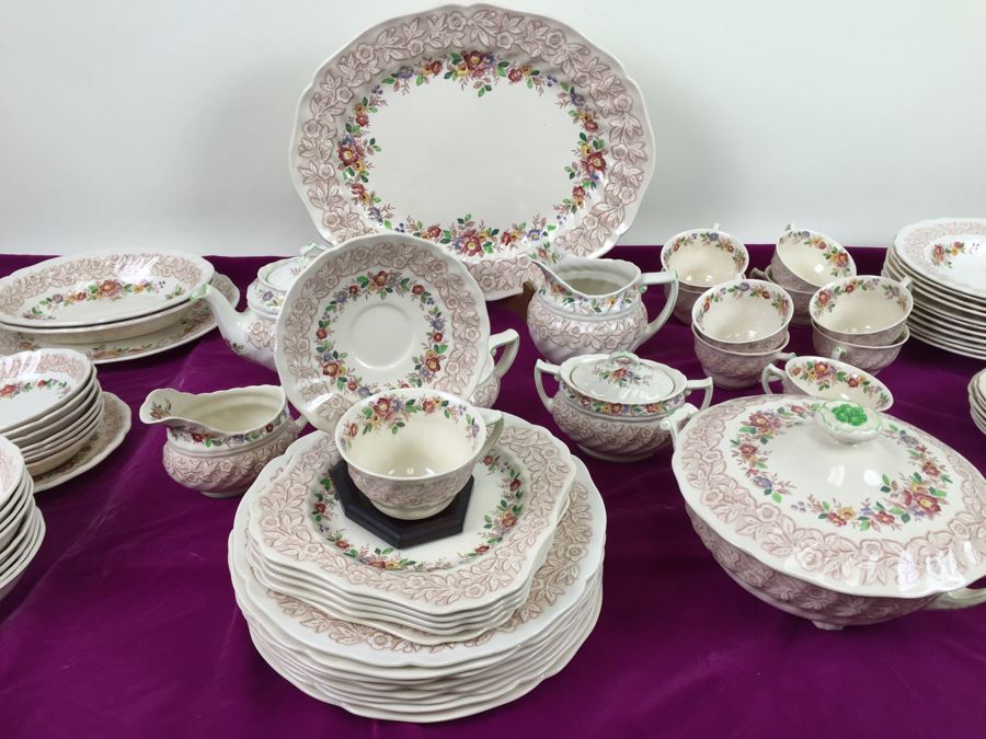 Vintage Royal Doulton Rhapsody China Set Made In England