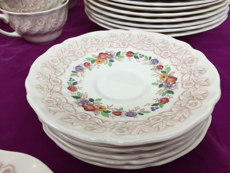 Vintage Royal Doulton Rhapsody China Set Made In England [Photo 14]