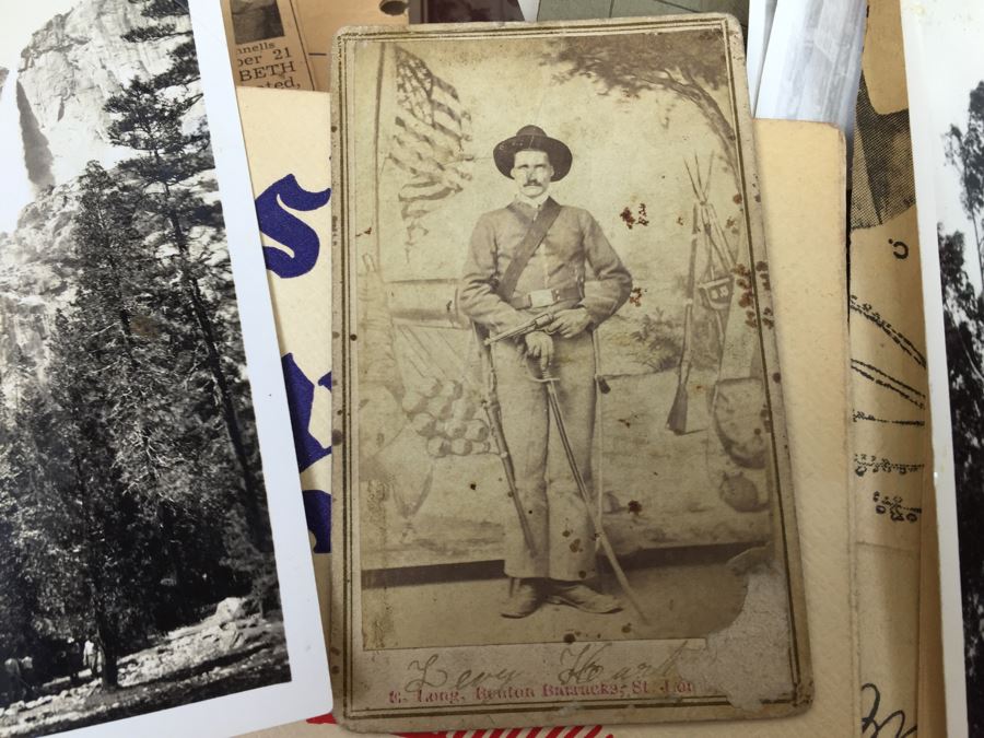 Old Wine Box Filled With Vintage And Antique B&W Photographs [Photo 3]