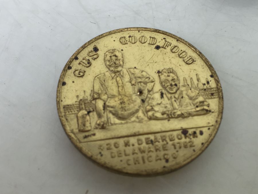 Various Collectibles Including Western Electric 1956 Safety Award Tape Measure And Vintage 'You Pay' Spinning Coin [Photo 9]