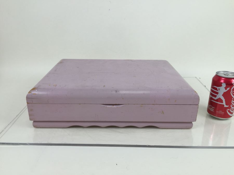 Gorham Silverplate Flatware Set In Pink Box [Photo 1]