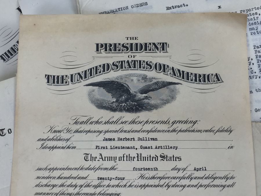 Keepsake Collectible Lot With Old B&W Photographs, War Related Ephemera, Military Ribbon, Bates College Memorabilia [Photo 12]