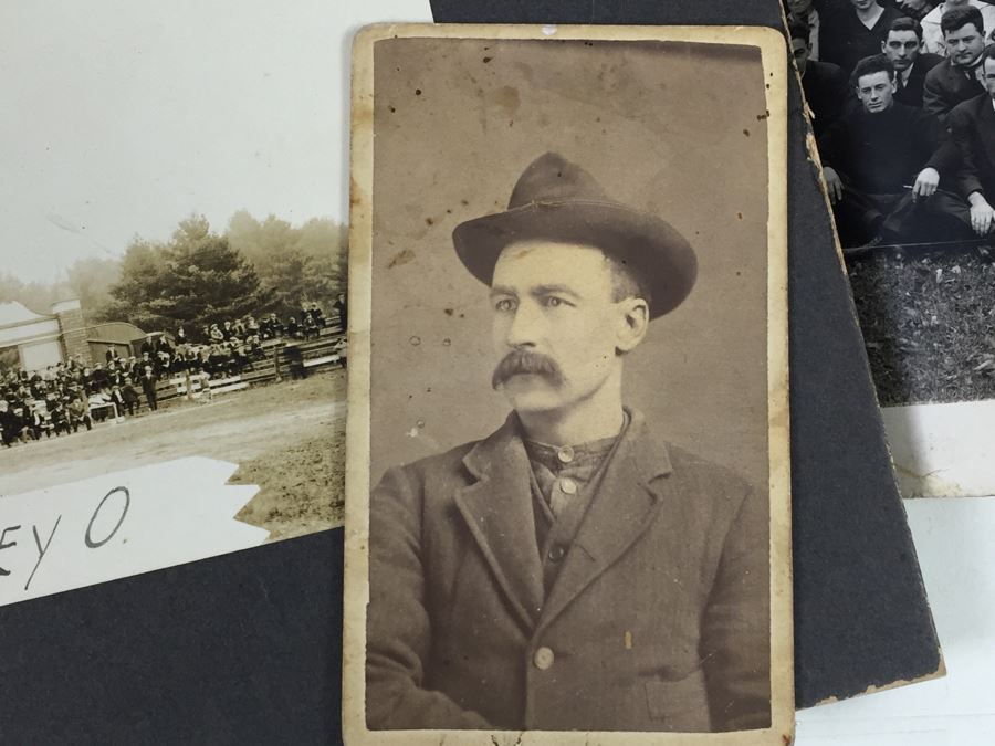 Keepsake Collectible Lot With Old B&W Photographs, War Related Ephemera, Military Ribbon, Bates College Memorabilia [Photo 6]