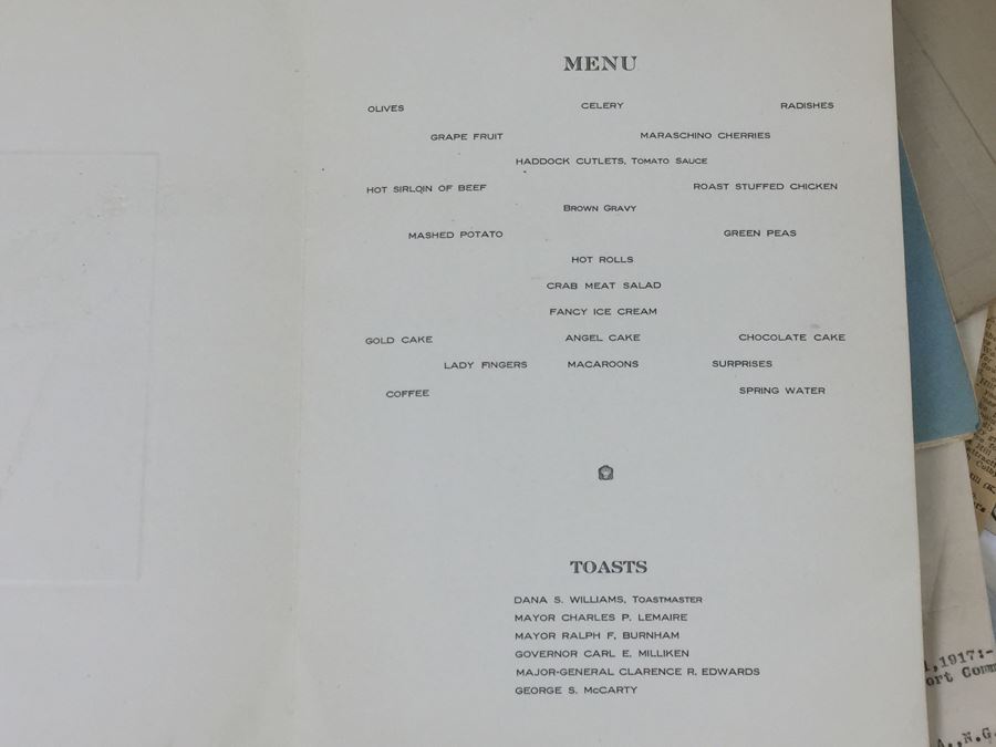 Keepsake Collectible Lot With Old B&W Photographs, War Related Ephemera, Military Ribbon, Bates College Memorabilia [Photo 19]