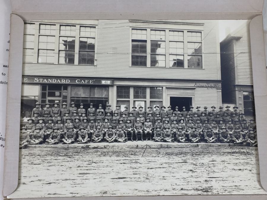 Keepsake Collectible Lot With Old B&W Photographs, War Related Ephemera, Military Ribbon, Bates College Memorabilia [Photo 22]