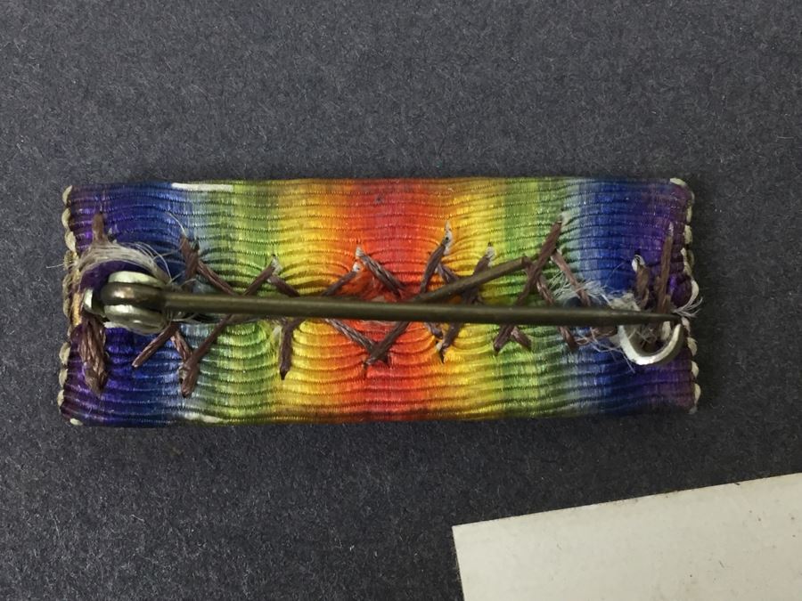 Keepsake Collectible Lot With Old B&W Photographs, War Related Ephemera, Military Ribbon, Bates College Memorabilia [Photo 5]