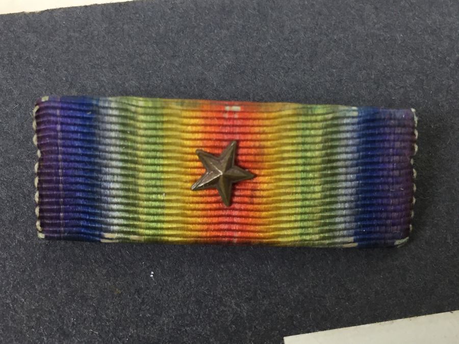 Keepsake Collectible Lot With Old B&W Photographs, War Related Ephemera, Military Ribbon, Bates College Memorabilia [Photo 2]