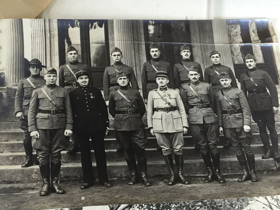 Keepsake Collectible Lot With Old B&W Photographs, War Related Ephemera, Military Ribbon, Bates College Memorabilia [Photo 9]