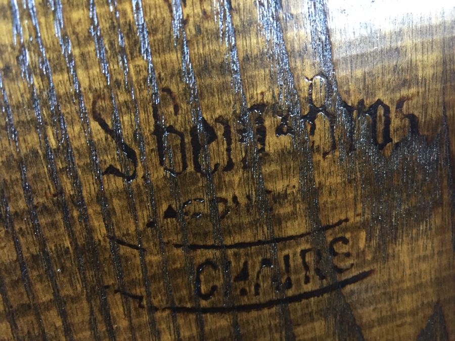 Solid S Bent & Bros Wooden Rocking Chair [Photo 3]