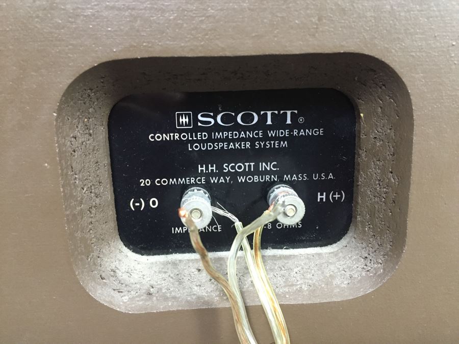 SCOTT 196B Speakers [Photo 13]