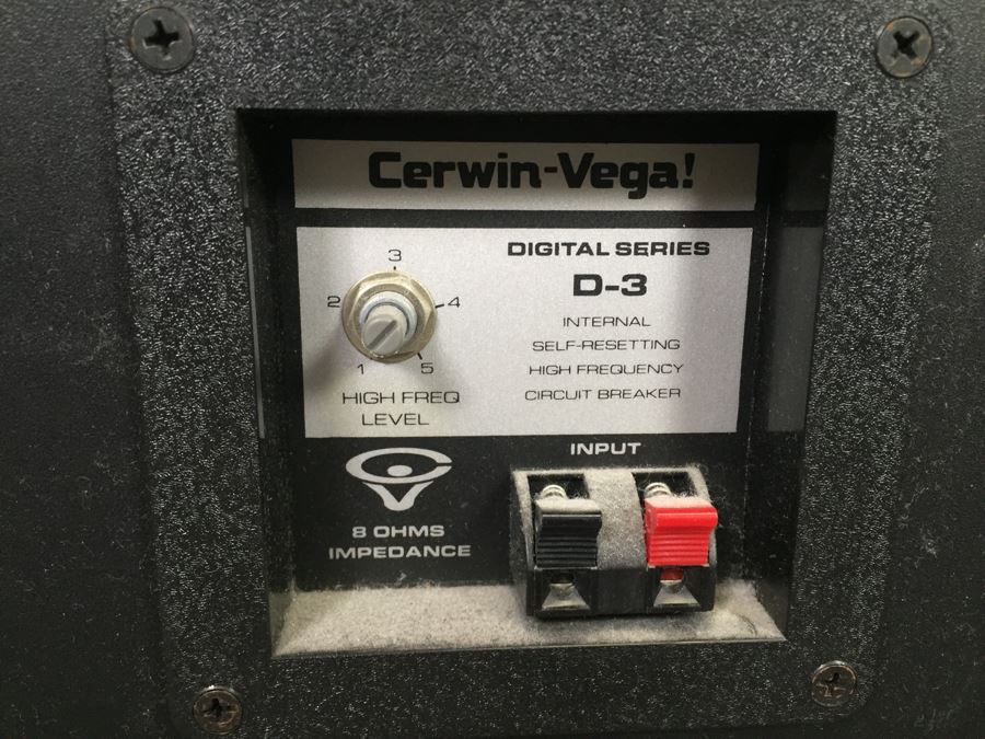 Cerwin-Vega D-3 Speakers [Photo 3]