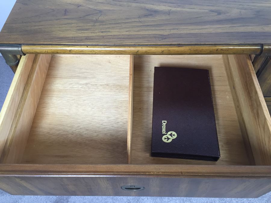 Hollywood Regency Drexel 9-Drawer Chest Of Drawers Dresser [Photo 15]