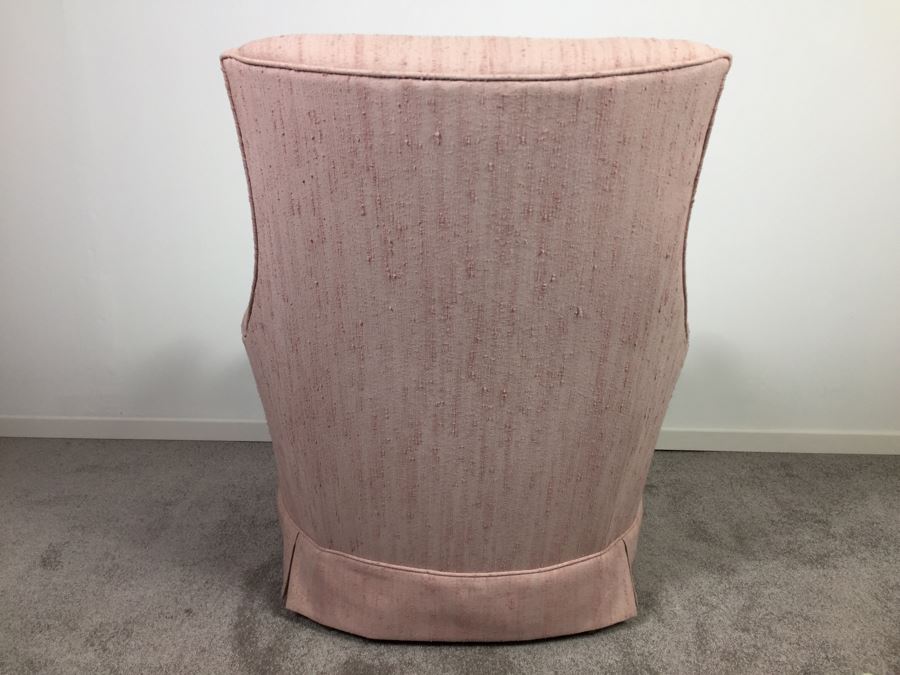 Mid-Century Pink Armchair Chair [Photo 9]