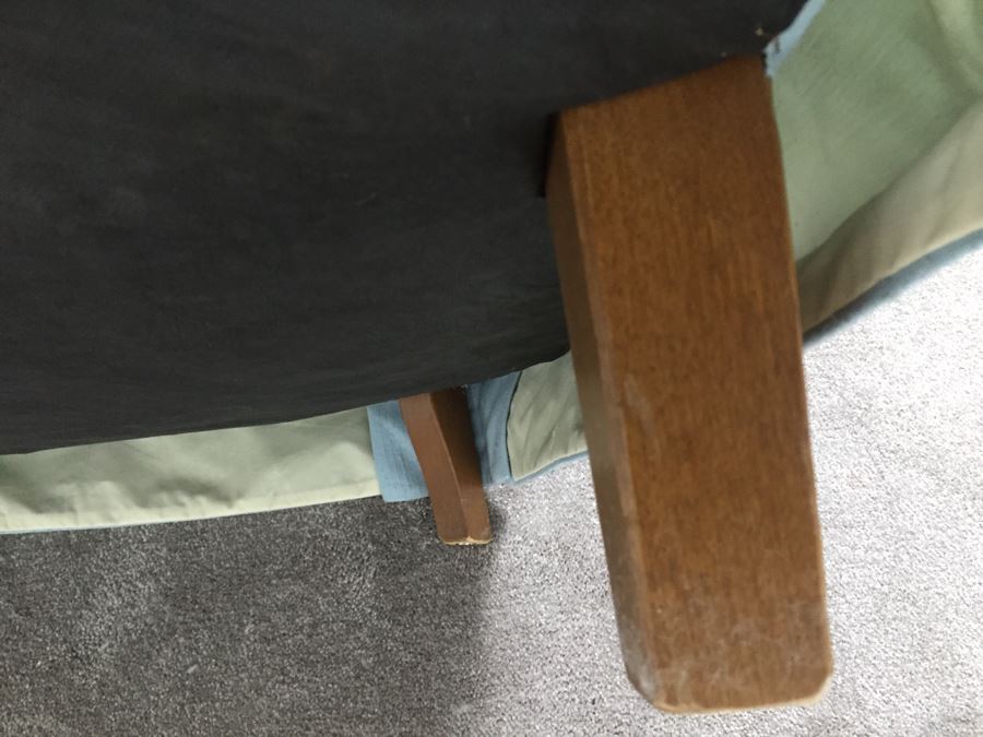 Mid-Century Light Blue Armchair Chair [Photo 7]