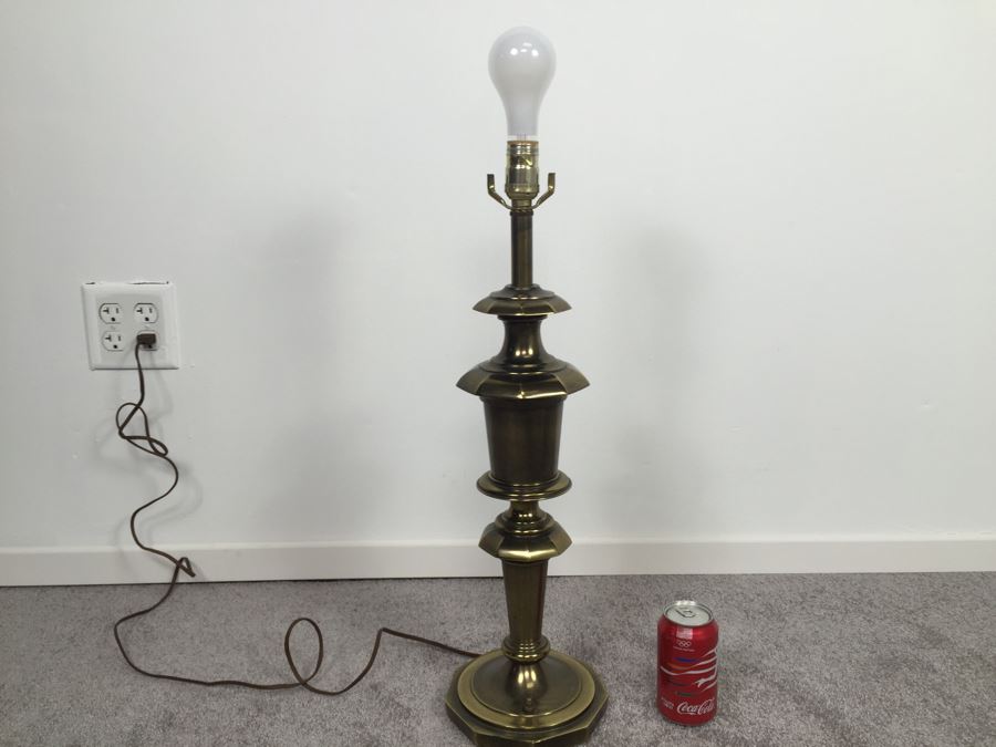 Heavy Brass Stiffel Lamp Without Shade [Photo 4]