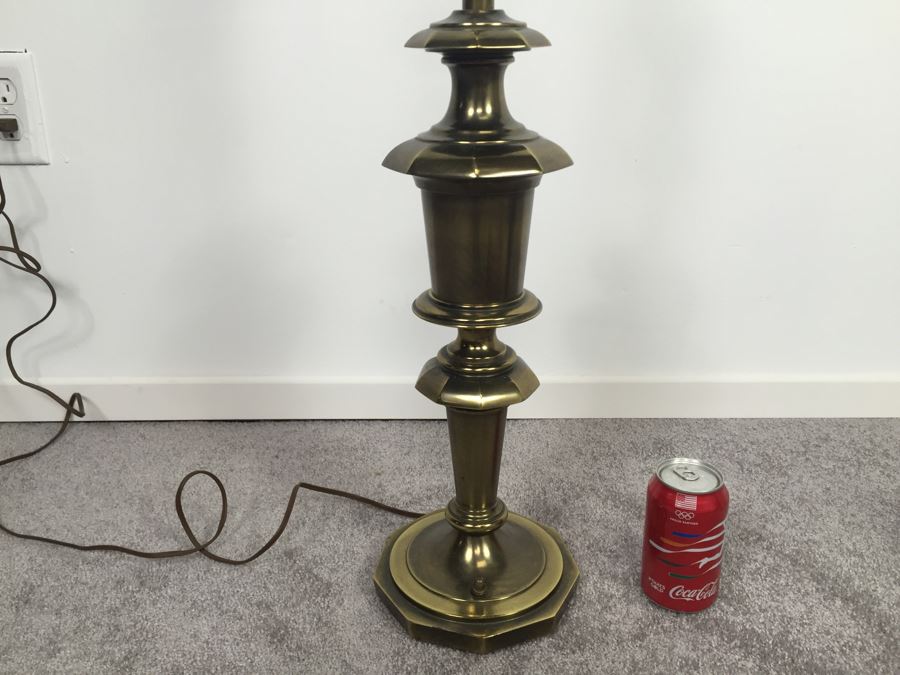 Heavy Brass Stiffel Lamp Without Shade [Photo 2]
