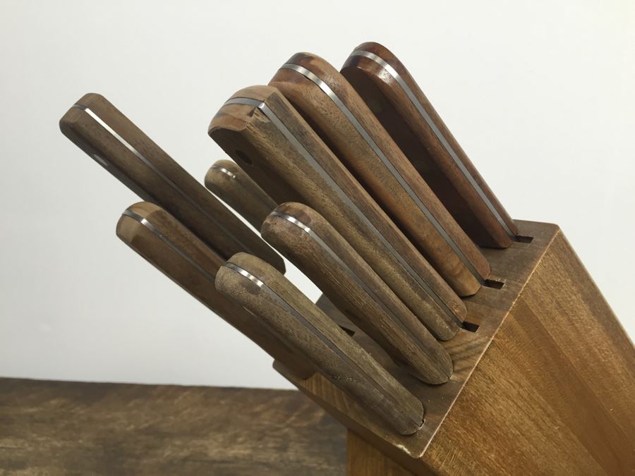 1776 The All Americans Knife Set With Holder [Photo 4]