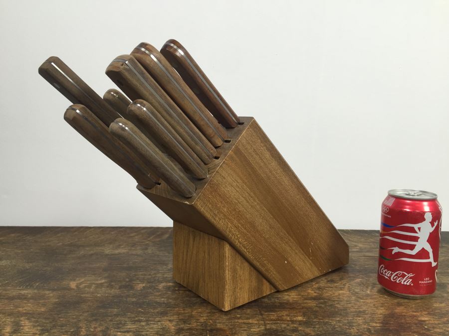 1776 The All Americans Knife Set With Holder [Photo 1]