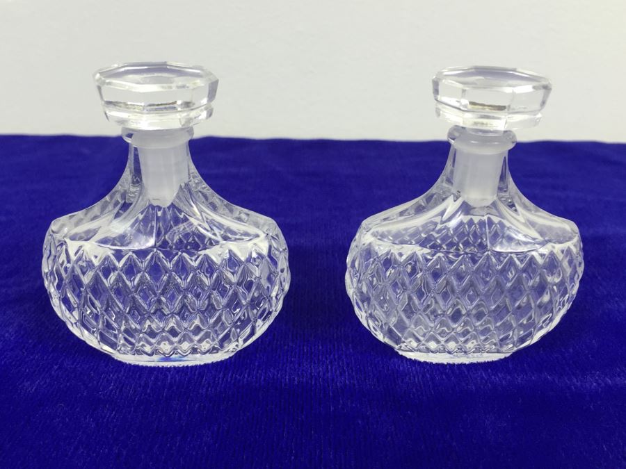 Lalique Glass Perfume Bottle Collection Some Signed Etched Lalique From Nina Ricci And Chanel No 5 [Photo 12]