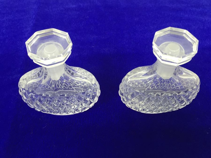 Lalique Glass Perfume Bottle Collection Some Signed Etched Lalique From Nina Ricci And Chanel No 5 [Photo 13]