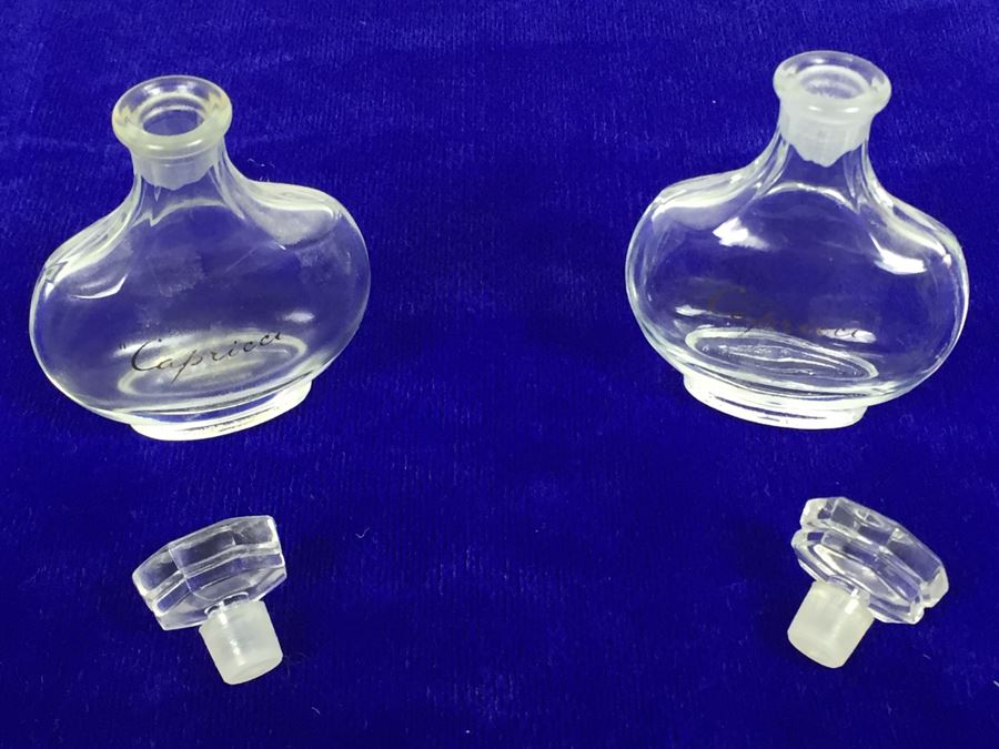 Lalique Glass Perfume Bottle Collection Some Signed Etched Lalique From Nina Ricci And Chanel No 5 [Photo 20]