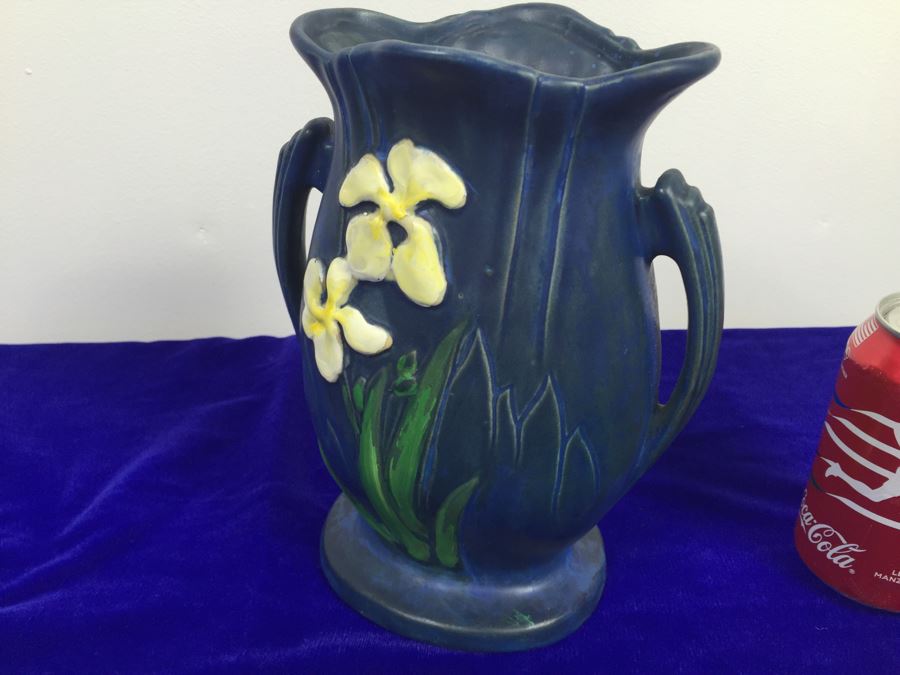 Pair Of Pitchers Signed Roseville [Photo 14]