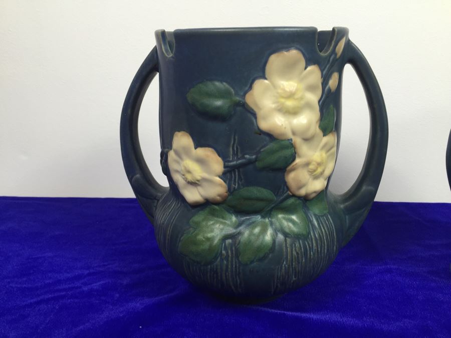 Pair Of Pitchers Signed Roseville [Photo 5]