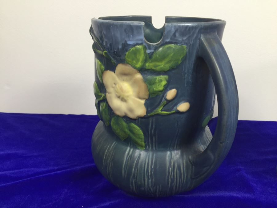 Pair Of Pitchers Signed Roseville [Photo 8]