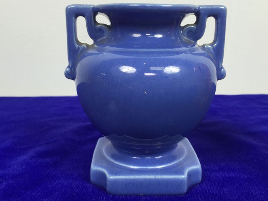 Stangl Pottery 2048 Blue Vase Urn [Photo 4]